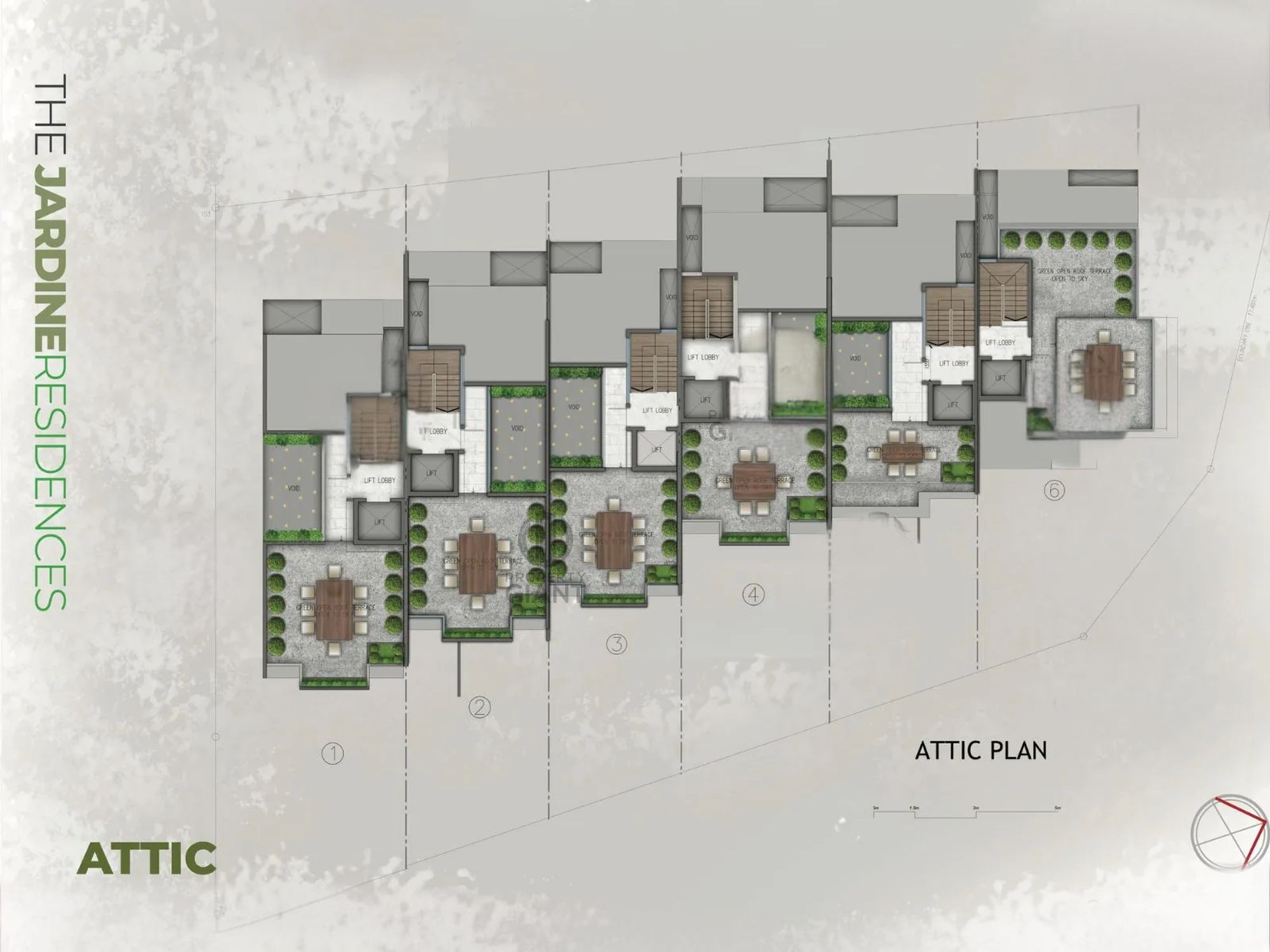 The Jardine Residences floorplan